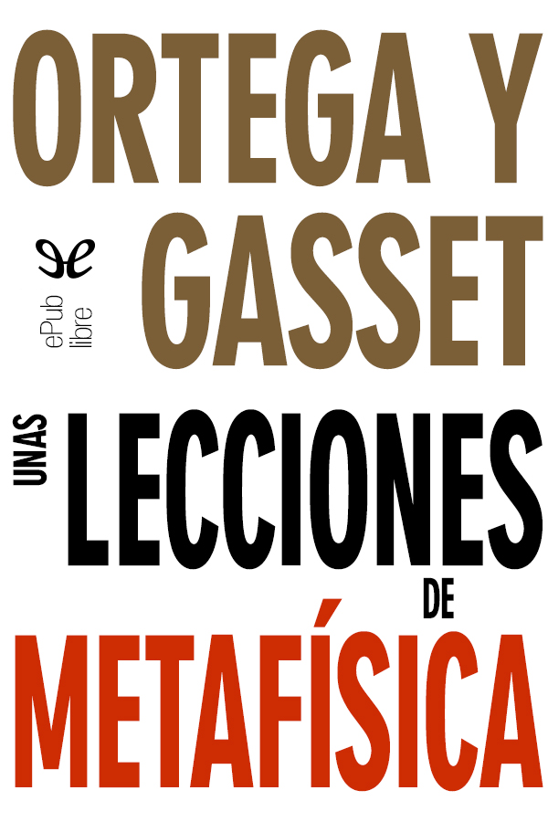 José Ortega y Gasset